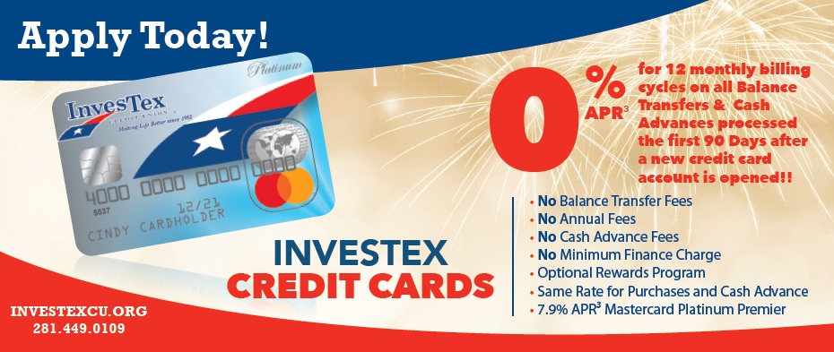 Credit Cards Investex Credit Union